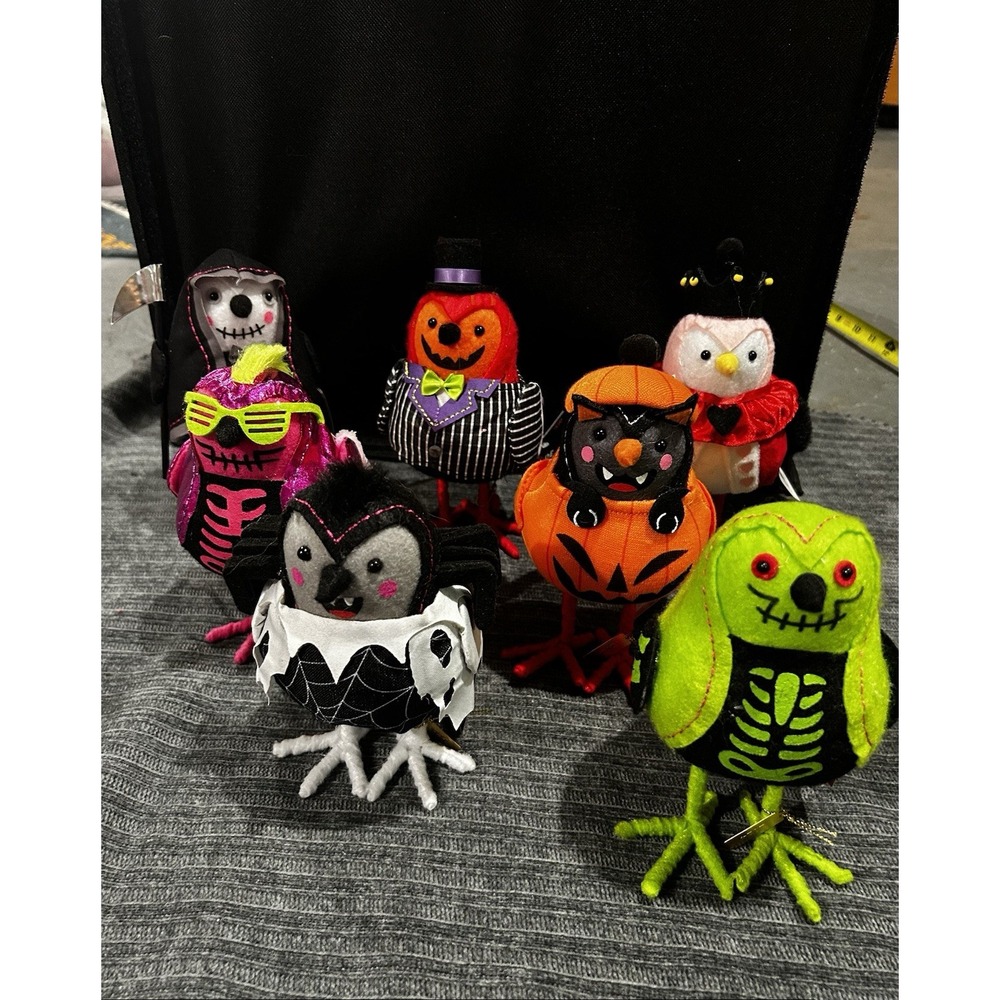 Target Halloween Hyde & Eek 2024  Featherly Friends Birds Set NWT